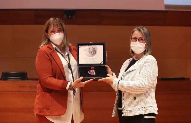 Lliurament de la medalla de la ciutat de Gavà a Dídac Pestaña