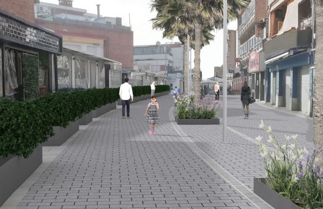 Comencen les obres de reforma de l'avinguda dels Banys