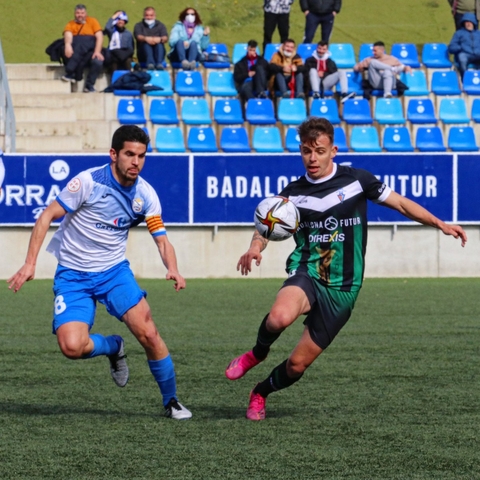 ESPORTS (FUTBOL, SEGONA RFEF): El Prat perd a Badalona per la mínima