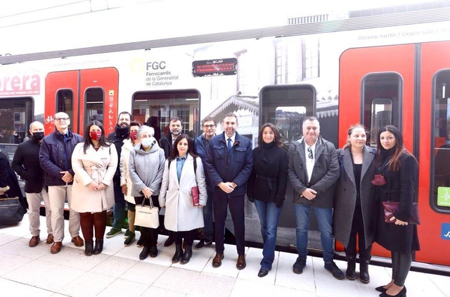 Abrera commemora el centenari de l’arribada del ferrocarril