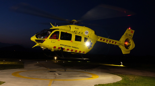  SUCCESSOS: Un home pateix cremades un accident laboral a Begues i és traslladat a l’hospital