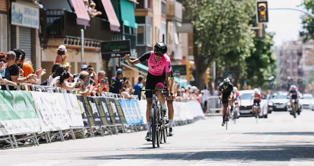 Pablo Ortega guanya la 41a Cursa Ciclista del Llobregat