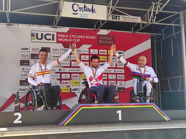 ESPORTS (CICLISME ADAPTAT): Tres medalles per al viladecanenc Sergio Garrote a la Copa del Món