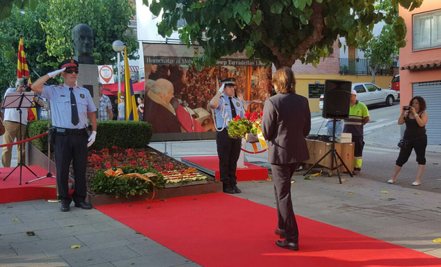 El municipi retrà el pròxim divendres 10 de juny l’homenatge al president Josep Tarradellas i Joan