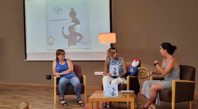 CULTURA: La Colla de Castellers d’Esplugues presenta del llibre ‘La Sam fa Castells’