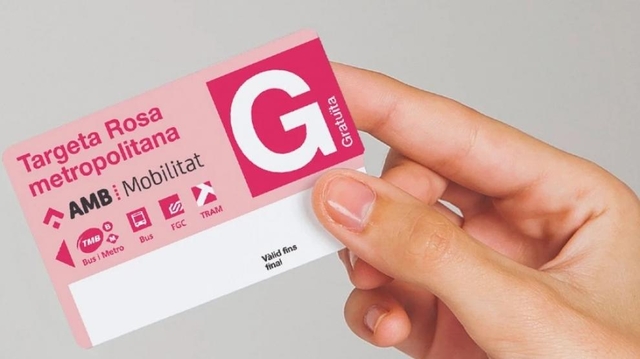 Es rebaixa al 50% el preu de la targeta rosa reduïda T-4