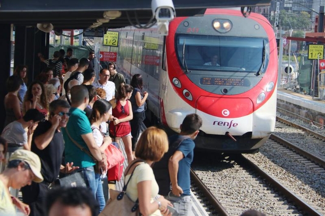 ERC-Gavà denuncia el mal servei de ferrocarril de Renfe
