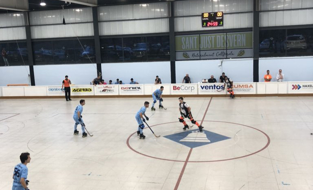 ESPORTS (HOQUEI PATINS, LLIGA CATALANA PLATA): Els santjustencs empaten a casa