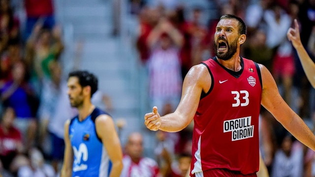 S’inscriu Marc Gasol com a jugador del Bàsquet Girona a la Lliga Endesa