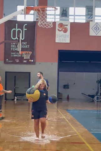 ESPORTS (BÀSQUET): La pluja deixa el Palau Municipal d’Esports Juan Carlos Navarro impracticable