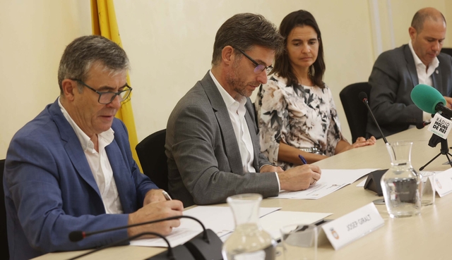 L’Ajuntament de Molins de Rei ha signat l’acord amb el Museu de Lleida