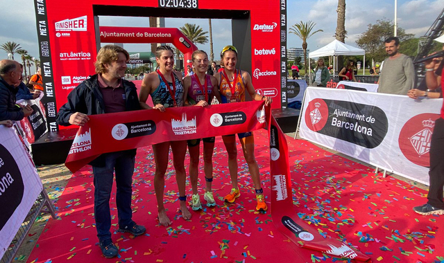 Sofia Augayo, tercera a la XV Triatló Barcelona 2022
