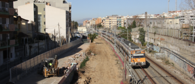 Conviden la ciutadania santfeliuenca a veure les obres del soterrament
