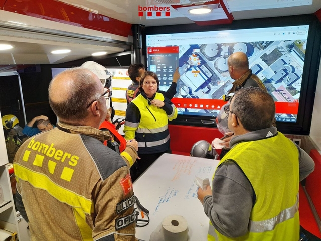 MEDI AMBIENT: Protecció Civil desactiva el PLASEQCAT un cop resolta l'emergència a la depuradora del Prat 