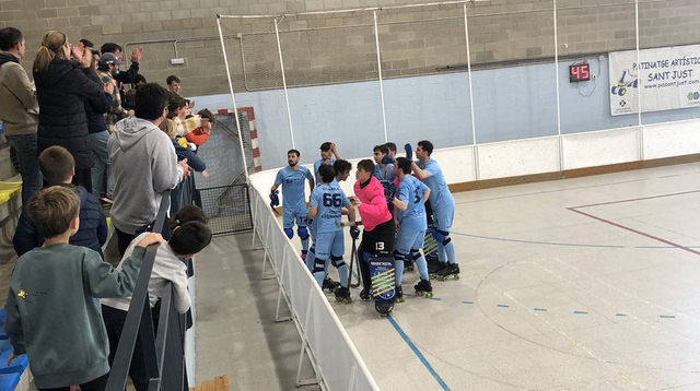 ESPORTS (HOQUEI PATINS, OK LLIGA PLATA): L’HC Sant Just trenca la seva mala ratxa 