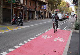 Les obres del carril bici que connectarà l'Hospitalet i Can Clota, en marxa