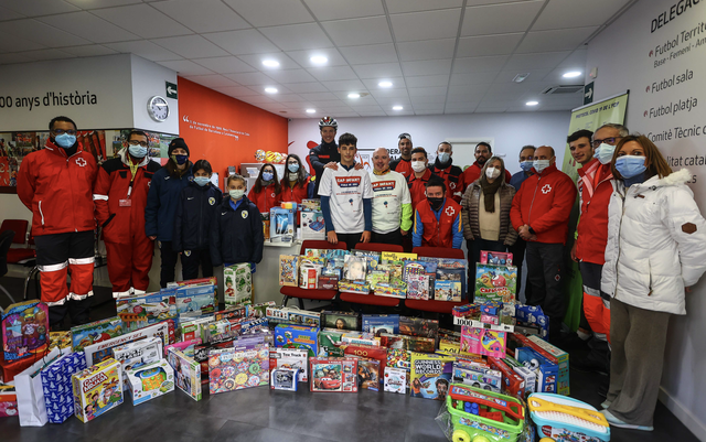 L’objectiu d’enguany és superar les 850 joguines que es van donar a la Creu Roja en la primera edició d’aquest repte solidari