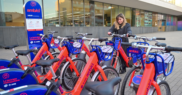 Avui dilluns, 30 de gener, l'AMB ha posat en marxa el nou servei de bicicleta compartida de l'àrea metropolitana de Barcelona