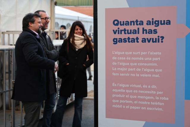  MEDI AMBIENT: Sant Vicenç dels Horts acull l’exposició “Operació Aigua” per conscienciar sobre els recursos hídrics 