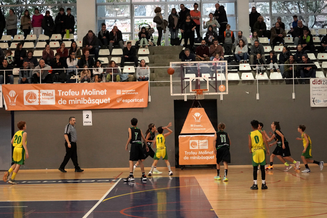ESPORTS (BÀSQUET): El 59è Trofeu Molinet de minibàsquet ja té semifinalistes