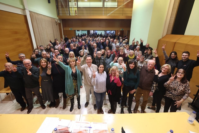 L’actual alcaldessa de Sant Boi de Llobregat, Lluïsa Moret, va rebre el suport unànime de la militància socialista local