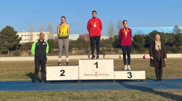  ESPORTS (ATLETISME): La gavanenca Ariadna Esteve, subcampiona de Catalunya de llançament de disc