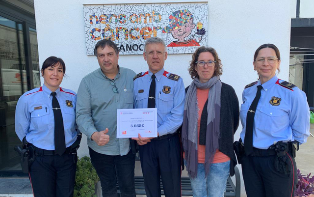 La campanya solidària dels Mossos d’Esquadra recapta 3.088 euros