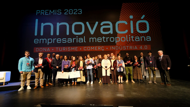 L'Auditori de Cornellà de Llobregat ha estat escenari del lliurament de la segona edició dels Premis a la Innovació Empresarial Metropolitana
