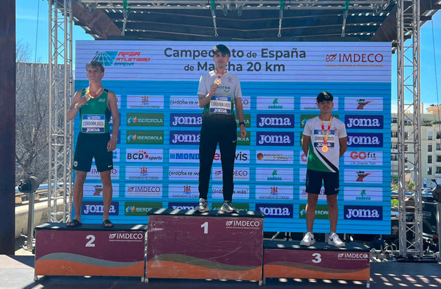 ESPORTS (ATLETISME):  El gavanenc Paul McGrath, subcampió d’Espanya de marxa de vint quilòmetres