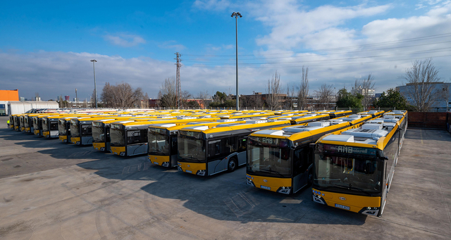 El bus metropolità incorpora seixanta-sis nous autobusos sostenibles
