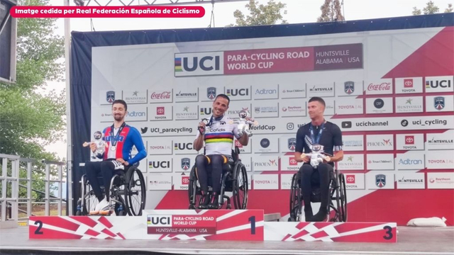 ESPORTS (HANDBIKE): El viladecanenc Sergi Garrote revalida la Copa del Món