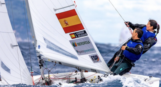 ESPORTS (VELA): El santjoanenc Jordi Xammar i Nora Brugman acaben cinquens en l’Europeu de la classe 470