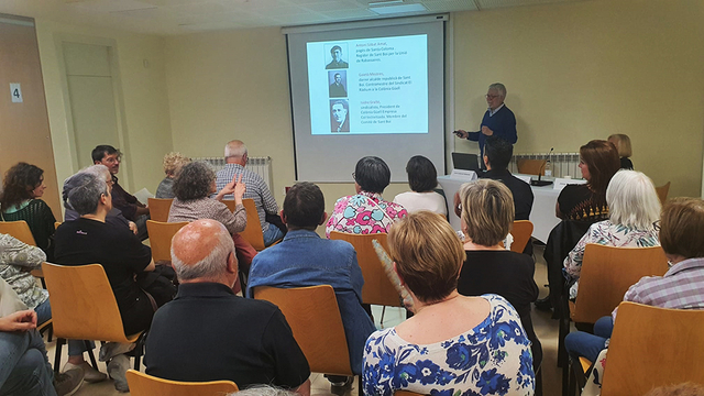 Homenatge a les víctimes del nazisme a Santa Coloma de Cervelló