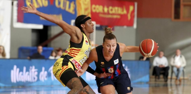 Spar Girona-Barça CBS, semifinal de la Lliga Nacional Catalana Femenina