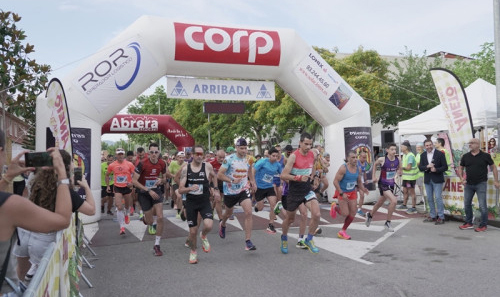 Més de sis-cents participants es van donar cita a l’Abrera Corre D9