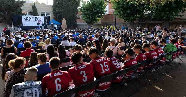 Més de 800 esportistes de Sant Boi de Llobregat van rebre un reconeixement públic ahir dimecres