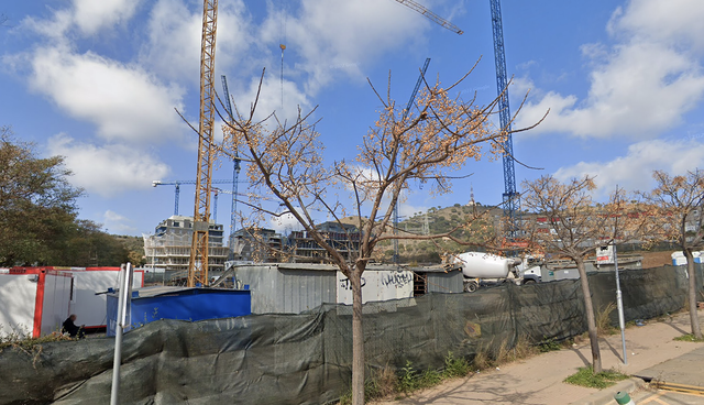SUCCESSOS: Roben material de construcció en les obres dels pisos de Finestrelles a Esplugues de Llobregat