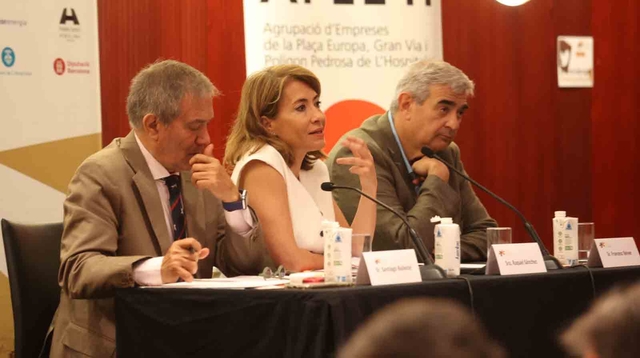 La ministra de Transports va manifestar que el teixit empresarial de L’Hospitalet i el Baix Llobregat és clau per impulsar l'economia i generar llocs de treball