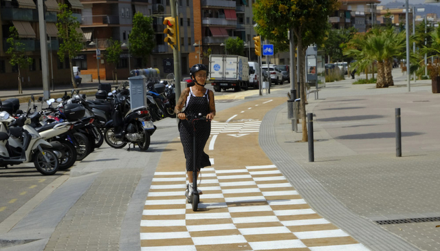 SOCIETAT: Es completa la connexió del carril bici de l’Avinguda de Barcelona fins a la del Baix Llobregat a Sant Joan Despí