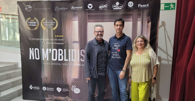 SOCIETAT: Presentat a Sant Boi de Llobregat el curtmetratge documental "No m'oblidis", sobre l'Alzheimer