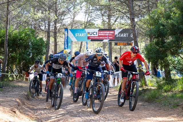 Torna l'espectacle del ciclisme a Castelldefels