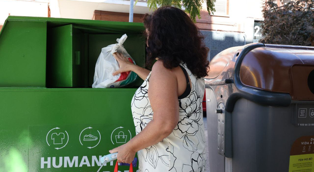 Gavà impulsa una campanya per fomentar el reciclatge de roba