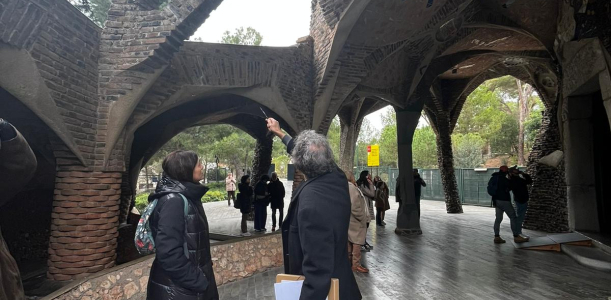 CULTURA: Acaba l’obra de reparació de les cobertes de la Cripta de la Colònia Güell