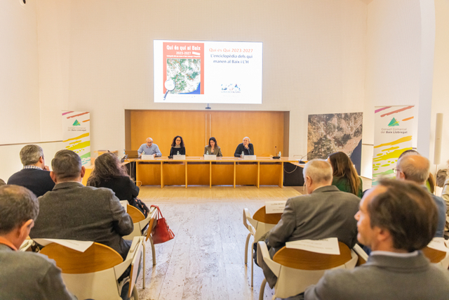 CULTURA: Presenten al Consell Comarcal l’enciclopèdia Qui és Qui al Baix 2023-2027