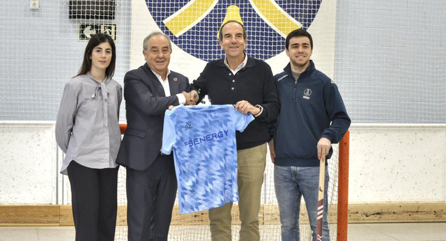 Acord de patrocini entre l’HC Sant Just i Senergy Holding