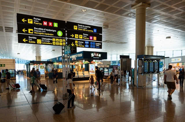 L’Aeroport Barcelona-El Prat continua guanyant passatgers