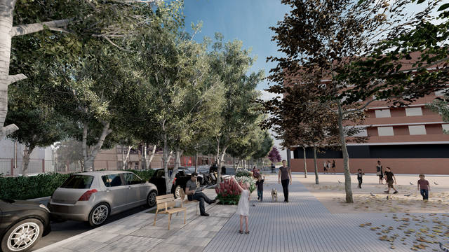 Es reurbanitzen tres carrers a Cornellà per pacificar el trànsit