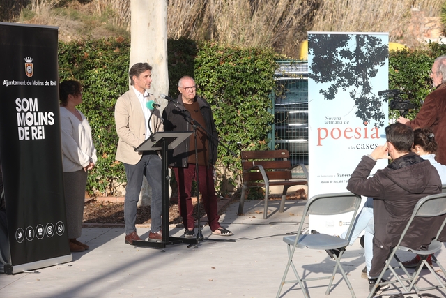 CULTURA: Comença la novena edició de la “setmana de la poesia a les cases” de Molins de Rei