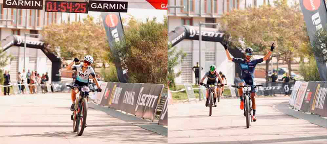 Rauchfuss i Fernández vencen a la Marathon Cup BTT del Bike Show de Gavà
