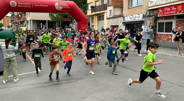 Més de 400 atletes es donen cita a la Cursa de Sant Jordi de Sant Esteve Sesrovires